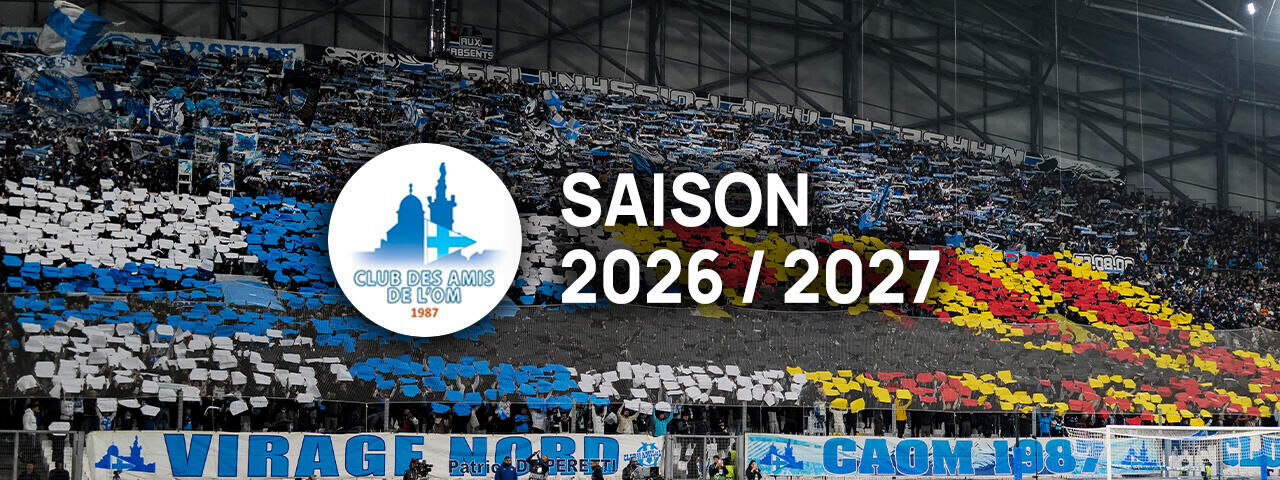 La campagne d'adhésion pour la saison 26/27 est ouverte